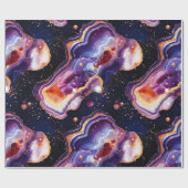 Hemels Agaat | Kosmische Stenen van de Melkweg Cadeaupapier (Vlak)