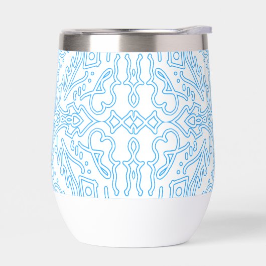 Hemels Azuurblauw Getij (Links)