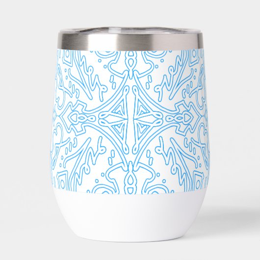 Hemels Azuurblauw Getij (Achterkant)