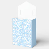 Hemels Azuurblauw Getij Bedankdoosjes (Geopend)