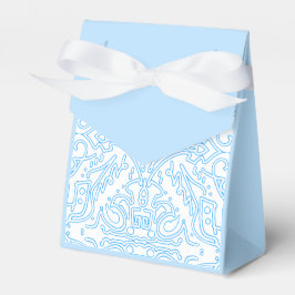 Hemels Azuurblauw Getij Bedankdoosjes