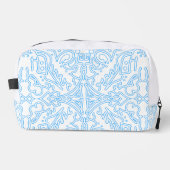 Hemels Azuurblauw Getij Toilettasje (Voorkant)