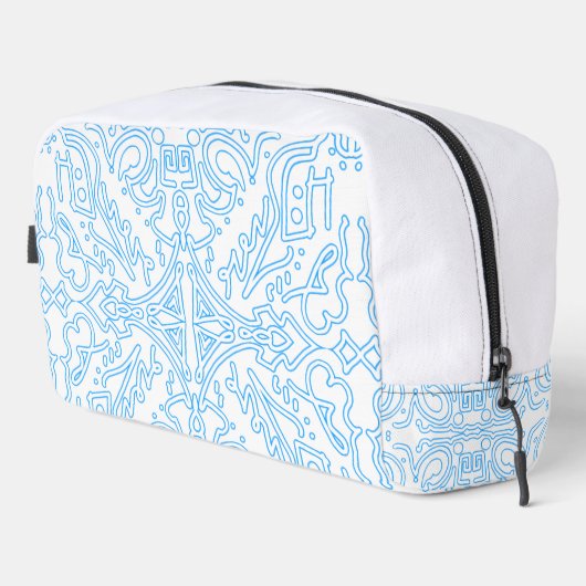 Hemels Azuurblauw Getij Toilettasje (Rechterhoek)