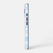 Hemels Azuurblauw Getijde iPhone 16 Hoesje (Linkerkant)