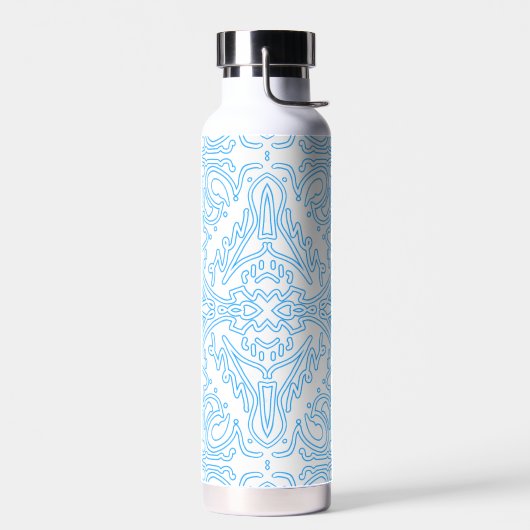 Hemels Azuurblauw Getijde Waterfles (Links)