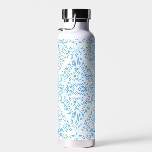 Hemels Azuurblauw Getijde Waterfles (Rechts)