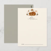 Hemels Beer Thema Baby shower Advies Kaart (Voorkant / Achterkant)