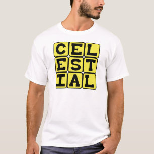 Hemels, Betrekking hebbend op de lucht T-shirt