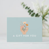 Hemels Bloemensalon Zakelijke Cadeaubon (Staand voorkant)