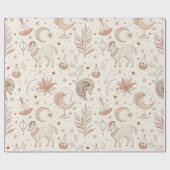 Hemels Bloempatroon (1) Cadeaupapier (Vlak)