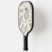 Hemels botanisch patroon (4) pickleball paddle (Links)