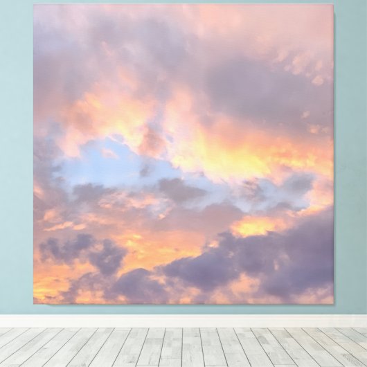 Hemels Canvas Afdruk (Insitu (Houten vloer))