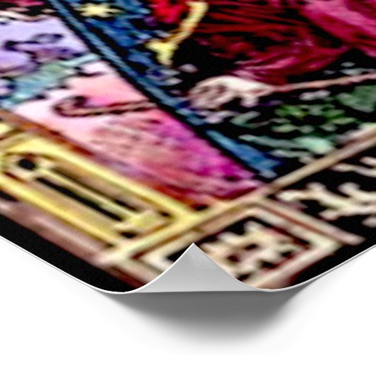  hemels: de flammarion gravure poster (Hoek)