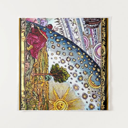  hemels: de flammarion gravure wandkleed (Voorkant (horizontaal))