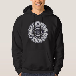 Hemels Dierenriem Tekens Wiel Mandala Grafische Ku Hoodie