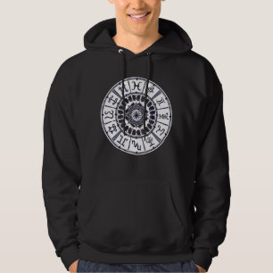 Hemels Dierenriem Tekens Wiel Mandala Grafische Ku Hoodie
