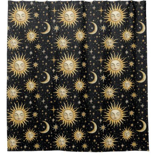 hemels douchegordijn (Voorkant)