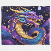 hemels draken dekbed fleece deken (Voorkant (Horizontaal))