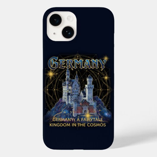 Hemels Duitsland Neuschwanstein Kasteel Kunst Case-Mate iPhone Case (Achterkant)