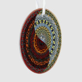Hemels en hel Acrylaat Ornament (voorkant)