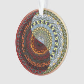 Hemels en hel Acrylaat Ornament (voorkant)