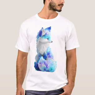 Hemels Galaxy Vos Artistiek Portret Mannen T-shirt