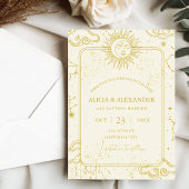 Hemels Geschreven in de sterren Bewaar de datum Kaart