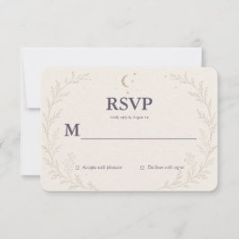 Hemels Geschreven in de Sterren RSVP Kaart