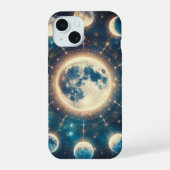 hemels getinte telefoonhoesje iPhone 15 case (Achterkant)