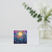 Hemels Glas in lood Visitekaartjes (Staand voorkant)