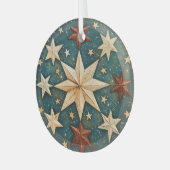  hemels glas ornament (Voorkant links)