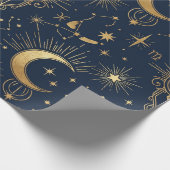 Hemels Goud Inpakpapier (Hoek)