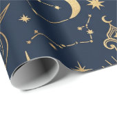 Hemels Goud Inpakpapier (Rol Hoek)