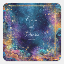 Hemels Gouden Geometrisch Frame Sfeer Bruiloft