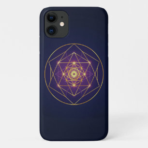 Hemels Gouden Mandala — Evenwicht in het Oneindige Case-Mate iPhone Case