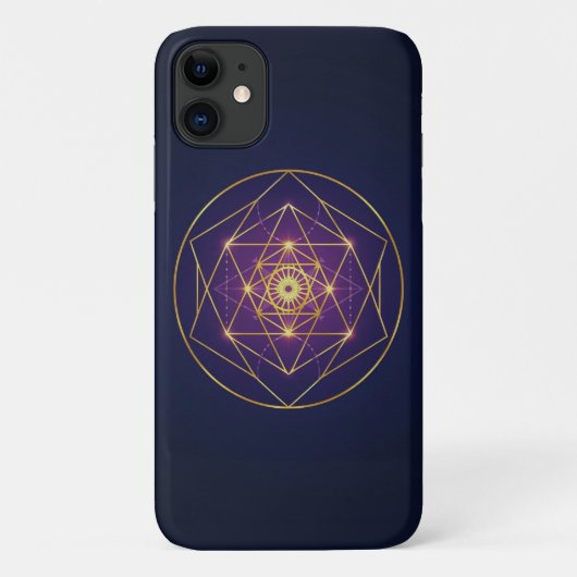 Hemels Gouden Mandala — Evenwicht in het Oneindige Case-Mate iPhone Case (Achterkant)