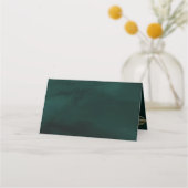 Hemels Gouden Sikkel Maanfase Trouw Plaatskaartje (Achterkant)