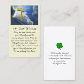 Hemels Hemel Sympathie Gebed Kaart Visitekaartje (Voorkant / Achterkant)