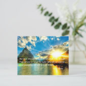 Hemels Inspirerend Briefkaart (Staand voorkant)