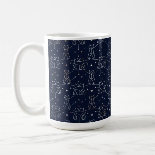 Hemels Kat Sterrenbeeld Koffiemok (Links)