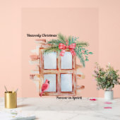 Hemels Kerstfeest Acryl Bord (Huwelijk)