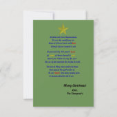 Hemels kind kerstkaart kaart (Voorkant)