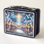 Hemels koor onder de ster van Bethlehem (Achterkant)