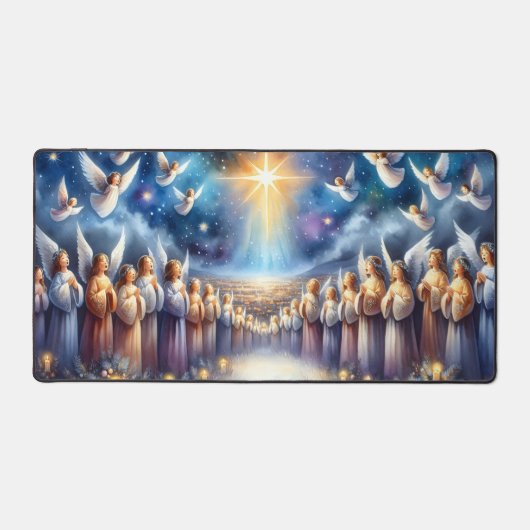 Hemels koor onder de ster van Bethlehem Bureaumat (Voorkant)