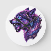 Hemels Kosmisch Sterrenstelsel Wolf Brul Grafische