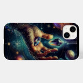Hemels Kristal in de Palm Melkweg Spacy Case-Mate iPhone Case (Achterkant (horizontaal))