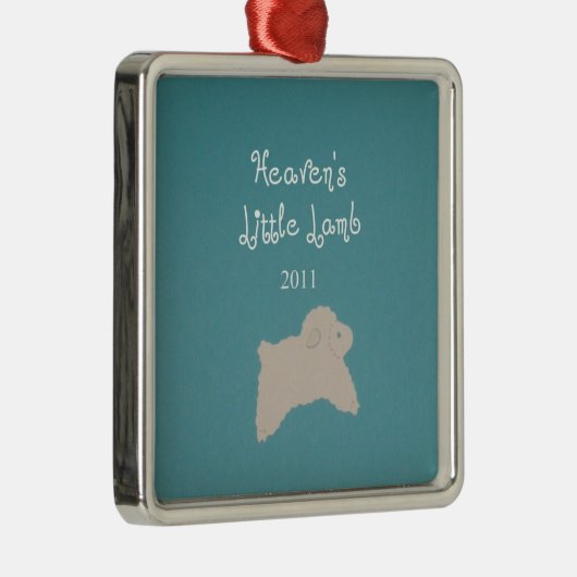 Hemels Lam 2011 Metalen Ornament (Rechts)