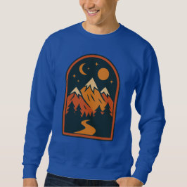Hemels Landschap Heren Sweatshirt