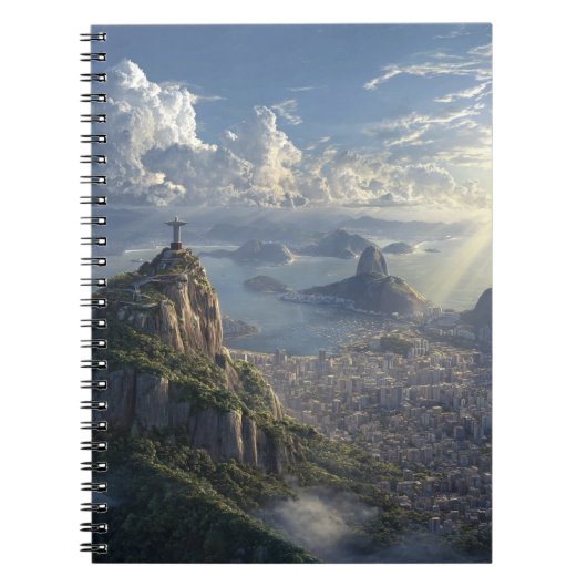hemels licht boven het Notitieboek van rio (Voorkant)