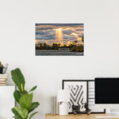 Hemels Licht Poster (Thuiskantoor)